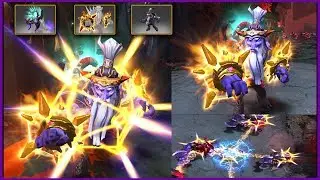 DOTA 2 DARK SEER BEST MIX SET GOLDEN Bracers of Forlorn Precipice + Gombangdae Dosa