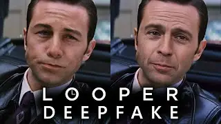 Deepfake Bruce Willis in Looper