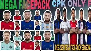 PES 2021 MEGA FACEPACK FOR T99 PATCH V.3.0 ( CPK ONLY )  PES 2021 PC REVIEW