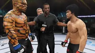 UFC 2 - Bruce Lee vs. Thing - Crazy UFC 👊🤪