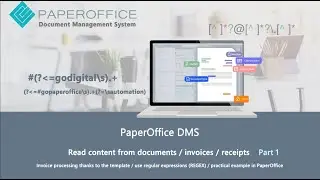 Automated Document STORAGE Part 1 / Using Templates & REGEX / Invoice Processing Document Management