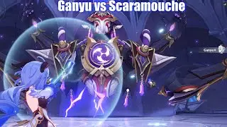 Genshin Impact - Scaramouche vs Solo Ganyu Boss Fight