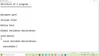 C Language - Class 3 - DDS