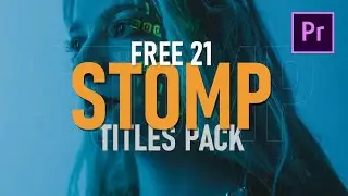 Free STOMP Titles Template | Premiere Pro CC