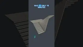 Parametric Stairs | #3dsmax Short