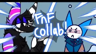 Fnf (fake?) collab with Foxi Boxi | Flipaclip