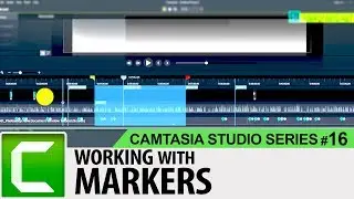 Creating Markers in Timeline | Camtasia Studio 9 Tutorials for Beginners #16 | SimplyInfo