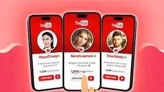 🔥 YouTube 3D Phone Animation - Custom Subscribe Call to Action