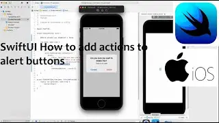 SwiftUI How to add actions to alert buttons