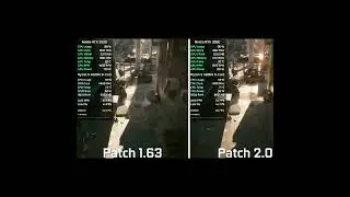 Cyberpunk 2077 Patch 1.63 vs Patch 2.0 