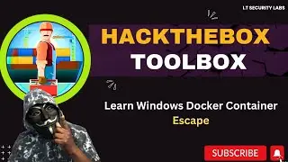 Hackthebox Toolbox Walkthrough in Guided Mode . Windows Docker Container Escape