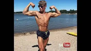 Young Fitness Model Shredded Abs Body Update Elias Jokimaki Styrke Studio