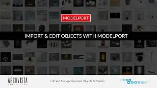 How to Edit Objects in Archicad Using ModelPort