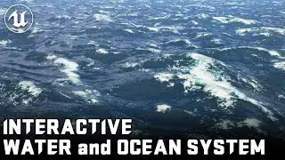 New Water System for Unreal Engine 5.5 - Ocean Shader Preview