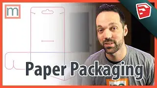 Designing Paper Packaging in SketchUp | Exporting TRUE curves | Importing to Cricut Design Space.