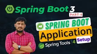 ✅ Spring Boot 3 Tutorial 👨‍💻 |  First Spring Boot App. | STS setup | Spring Initializr |  Part-6