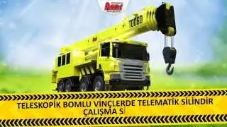 MPG T0060 Telescopic Crane - Tele-Cylinder Operating System