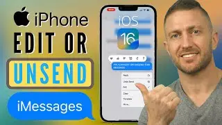 How to Edit or Unsend Messages on iPhone | iOS 16 New iMessage Feature Update