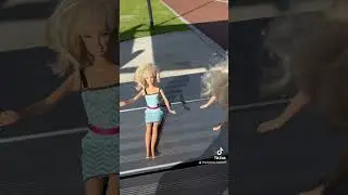 Barbies spend the day in the park, ￼￼