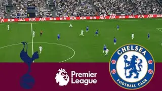 Tottenham Hotspur vs Chelsea 1-4 Premier League - Video Game Simulation pes 2021