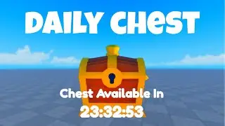 How to make a DAILY CHEST In ROBLOX!