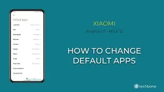 How to Change Default Apps - Xiaomi [Android 11 - MIUI 12]