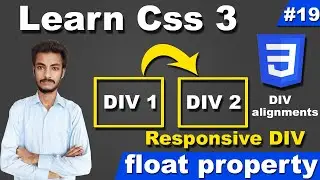 float property in CSS, CSS div float property, how to align div in HTML CSS, how float div works