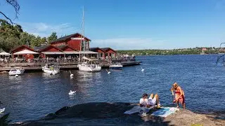 Exploring Wonderful Fjäderholmarna in the Stockholm Archipelago - TE in Sweden #010