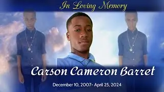 Funeral service for the late Carson Barret