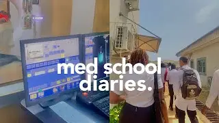 med student vlog 📓 week in my life in nigerian med school | uni diaries