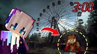 Я СБЕЖАЛА ИЗ СЕКРЕТНОЙ ЛАБОРОТОРИИ В ЧЕРНОБЫЛЕ В МАЙНКРАФТ! 3 ЧАСА НОЧИ MINECRAFT ДЕВУШКА ТРОЛЛИНГ