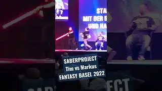 Lightsaber duel at Fantasy Basel by Saberproject