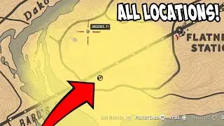 Red Dead Online Bards Crossing Treasure Map All Locations