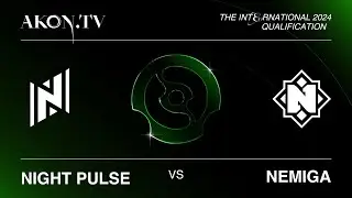 ДОТА 2 [RU] Night Pulse vs Nemiga Gaming [bo3] TI 2024, Closed Qualifier, TI 2024