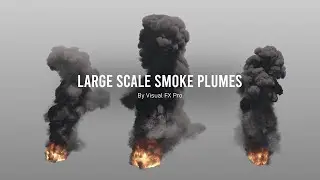 Large Scale Smoke Plumes - VFX Stock Footage | Visual FX Pro