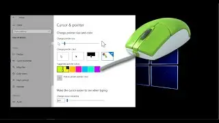 Without Using Any Software Change Default Mouse Cursor Size & Color on Windows 10