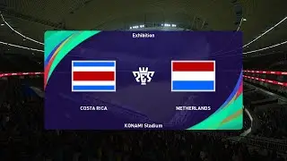 Costa Rica U20 vs Netherlands U20 (03/09/2024) U-20 World Championship PES 2021