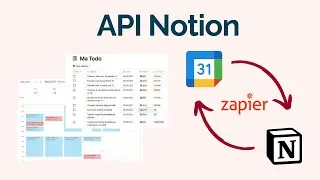 Notion API: Google Agenda & Notion enfin synchronisé !