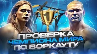 ПРОВЕРКА СИЛОВЫХ ЧЕМПИОНА МИРА ПО ВОРКАУТУ