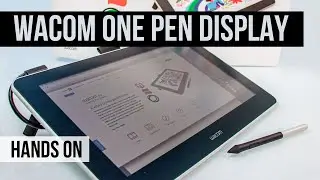 WACOM ONE Pen Display in depth Review. $400 budget pen display for photographers and artists