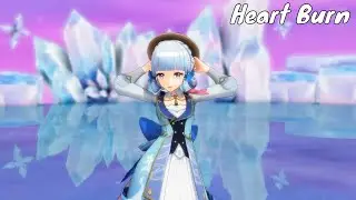 [MMD] Genshin Impact: Kamisato Ayaka (Springbloom Missive) - Heart Burn