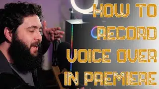 How to record Voice Over in Adobe Premiere CC 2022 (and stop hearing yourself while recording)