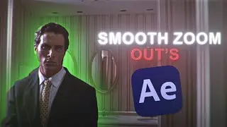 Smooth Zoom Out's I After Effects Tutorial
