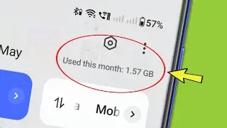 Oneplus Mobile | Data Usage on notification bar Settings Nord Ce3