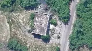 Уничтожение российского комплекса радиоразведки Торн МДМ возле Горловки