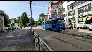 🔥 Стажёрский трамвай МТТА (2011 г.в.) №2321 маршрут 10 г. Саратов