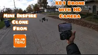 XD1 Drone with HD Camera - Mini Inspire Clone from TEMU 😯