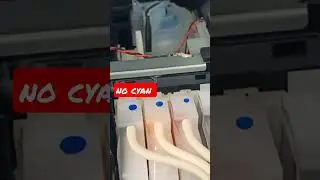 Epson L3110 no cyan