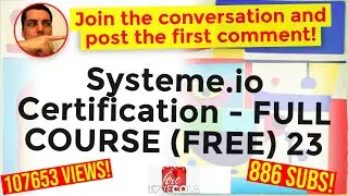 Systeme.io Certification - FULL COURSE (FREE) 23