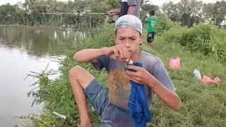 Mancing Ikan Nila Bersama Teman Desa Seru | Mancing Ikan nila di tambak | Mancing Di tambak Pasuruan